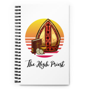 The High Priest TAROT Spiral notebook