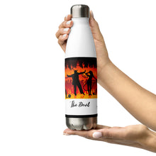 Load image into Gallery viewer, The Devil TAROT Steel Water Bottle
