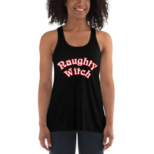 Load image into Gallery viewer, Naughty Witch Women&#39;s Flowy Racerback Tank
