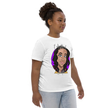 Load image into Gallery viewer, Youth Enlightened Auntie jersey t-shirt
