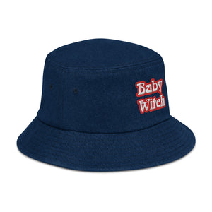 Baby Witch Denim bucket hat