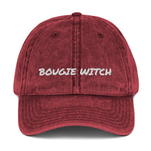 Load image into Gallery viewer, Bougie Witch Vintage Cotton Twill Cap
