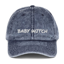 Load image into Gallery viewer, Baby Witch Vintage Cotton Twill Cap
