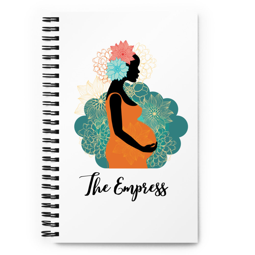 The Empress TAROT Spiral notebook
