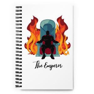 The Emperor TAROT Spiral notebook
