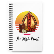 Load image into Gallery viewer, The High Priest TAROT Spiral notebook
