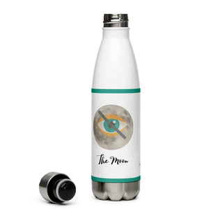 The Moon TAROT Steel Water Bottle