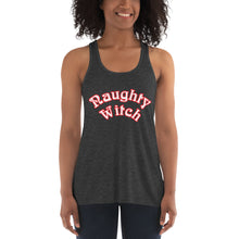 Load image into Gallery viewer, Naughty Witch Women&#39;s Flowy Racerback Tank
